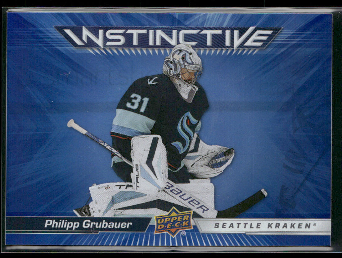 Philipp Grubauer 2023-24 Upper Deck Instinctive #IN-19 Seattle Kraken