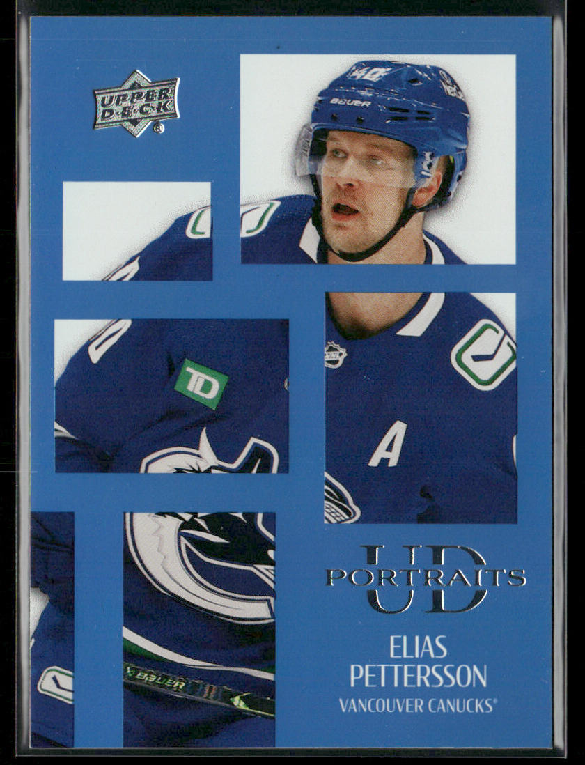Elias Pettersson 2024-25 Upper Deck UD Portraits #P-1 Vancouver Canucks