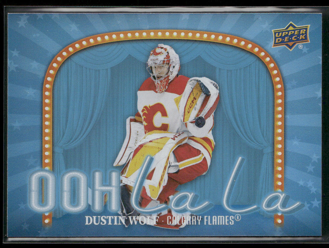 Dustin Wolf 2024-25 Upper Deck Ooh La La #OLL-15 Calgary Flames front