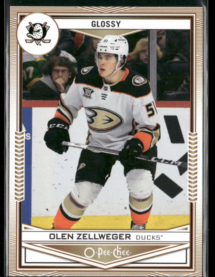 Olen Zellweger 2024-25 Upper Deck O-Pee-Chee Glossy #OPC-40 Anaheim Ducks front