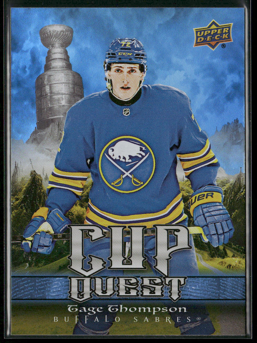 Tage Thompson 2025-26 Upper Deck Cup Quest #CQ-17 Buffalo Sabres