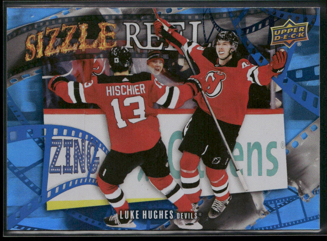 Luke Hughes 2025-26 Upper Deck Sizzle Reel #SR-2 New Jersey Devils