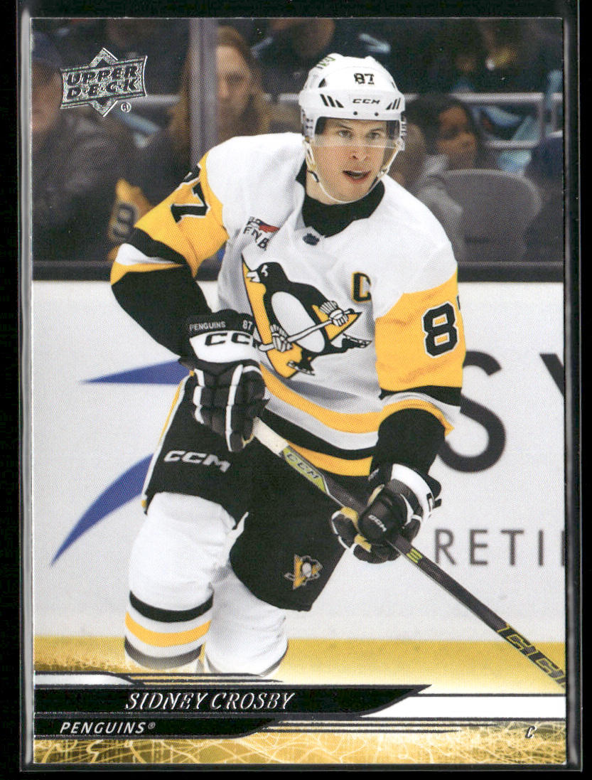 Sidney Crosby 2024-25 Upper Deck #380 Pittsburgh Penguins front