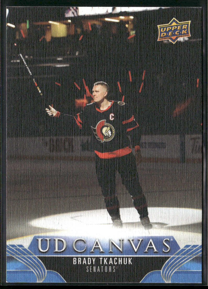 Brady Tkachuk 2023-24 Upper Deck UD Canvas #C176 Ottawa Senators