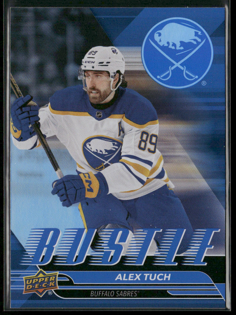 Alex Tuch 2025-26 Upper Deck Bustle #B-8 Buffalo Sabres
