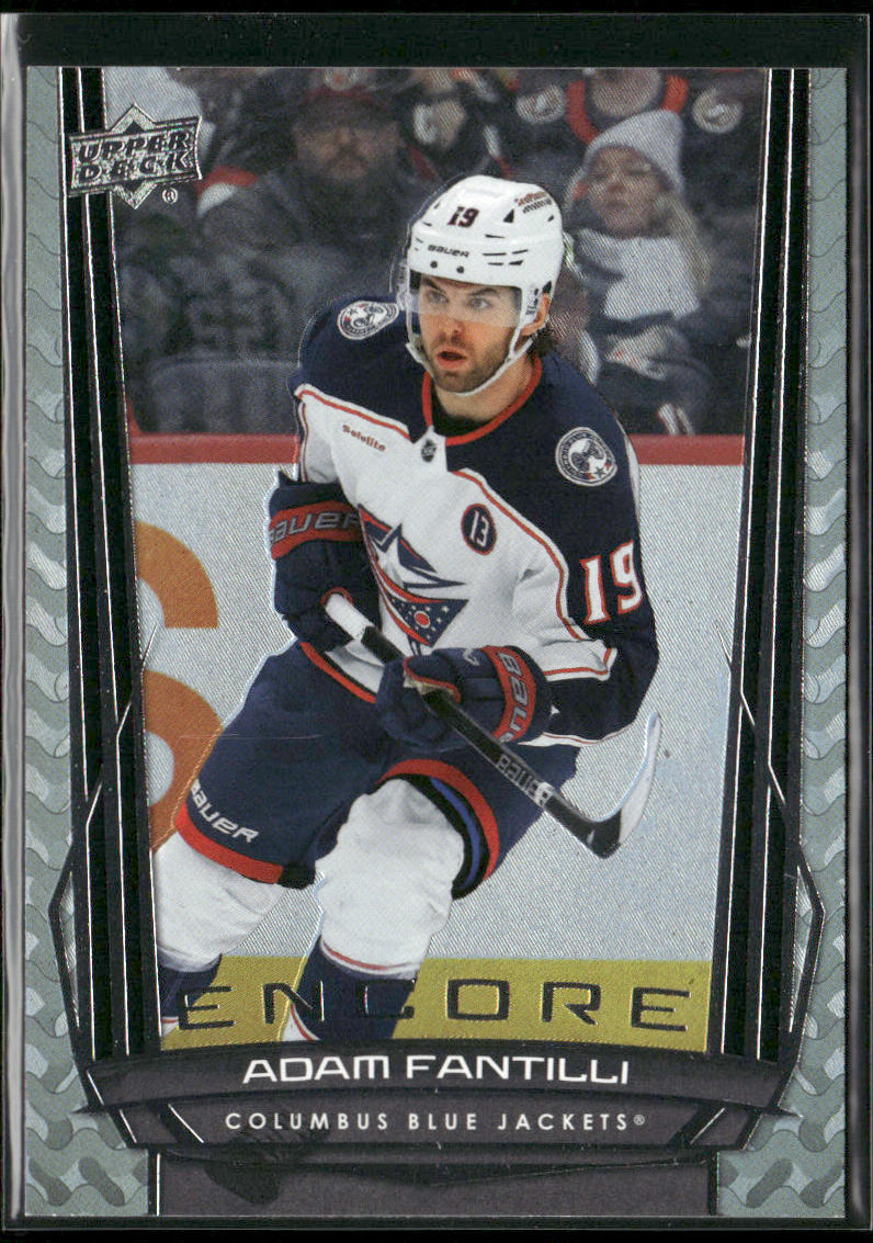 Adam Fantilli 2025-26 Upper Deck Encore #E-11 Columbus Blue Jackets