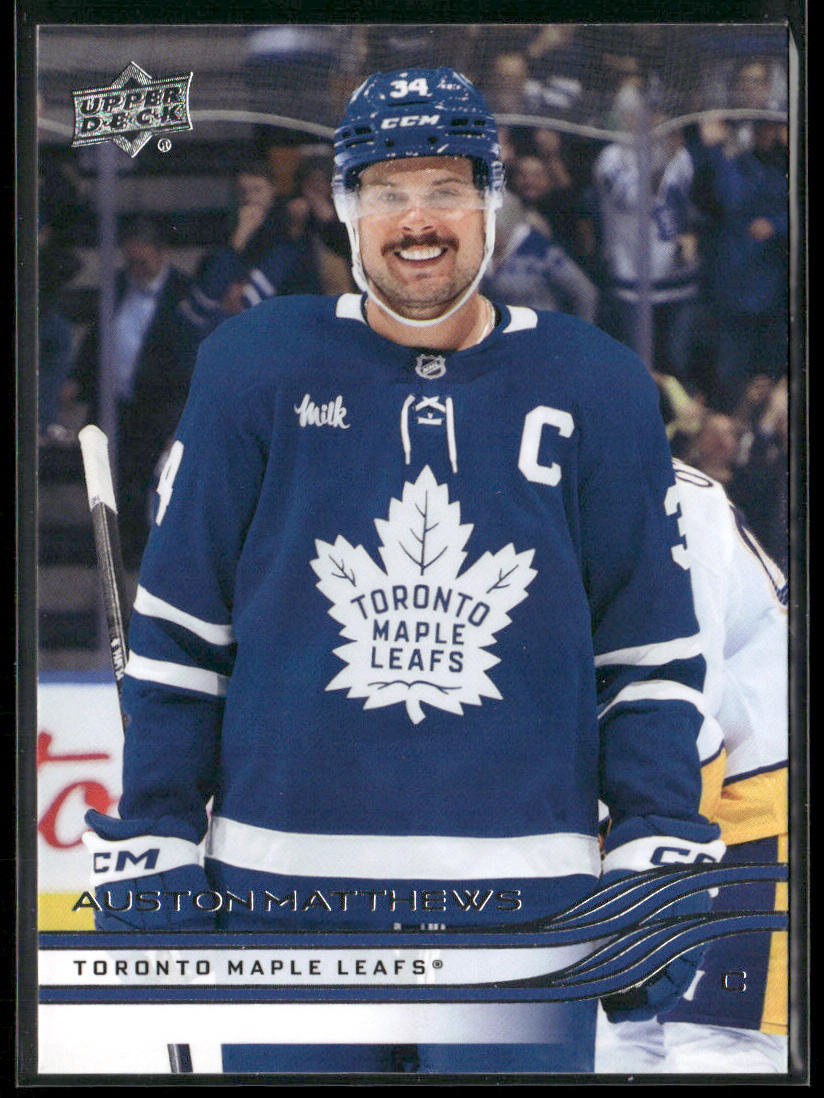 Auston Matthews 2025-26 Upper Deck #161 Toronto Maple Leafs front