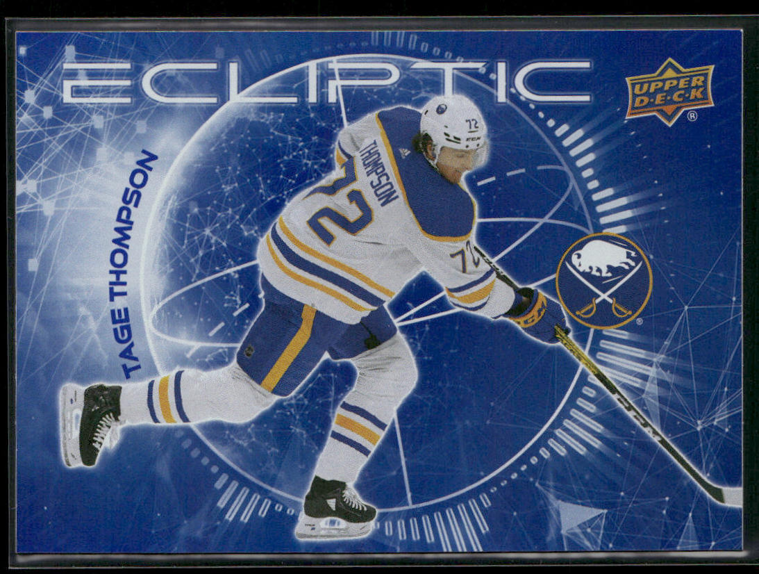Tage Thompson 2023-24 Upper Deck Ecliptic #EC-15 Buffalo Sabres