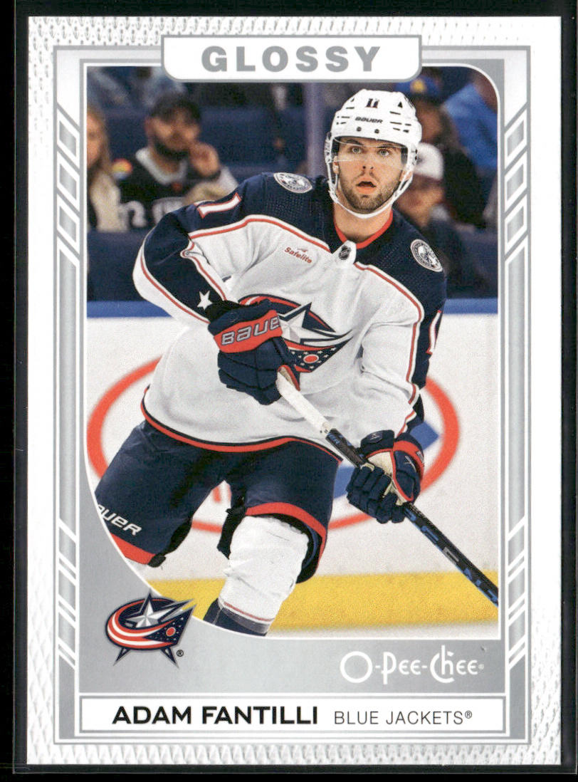Adam Fantilli 2023-24 Upper Deck O-Pee-Chee Glossy #R-44 Columbus Blue Jackets