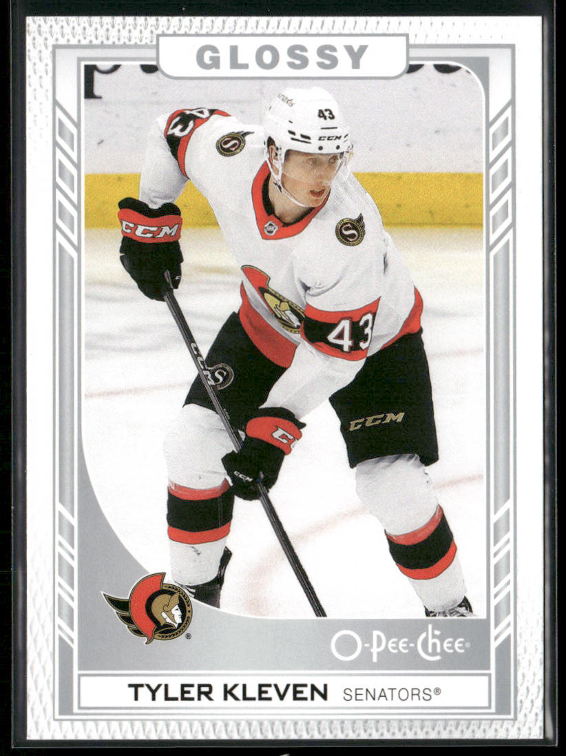 Tyler Kleven 2023-24 Upper Deck O-Pee-Chee Glossy #R-37 Ottawa Senators