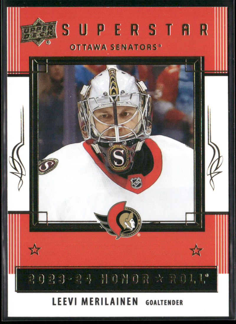 Leevi Merilainen 2023-24 Upper Deck Honor Roll #HR63 Ottawa Senators