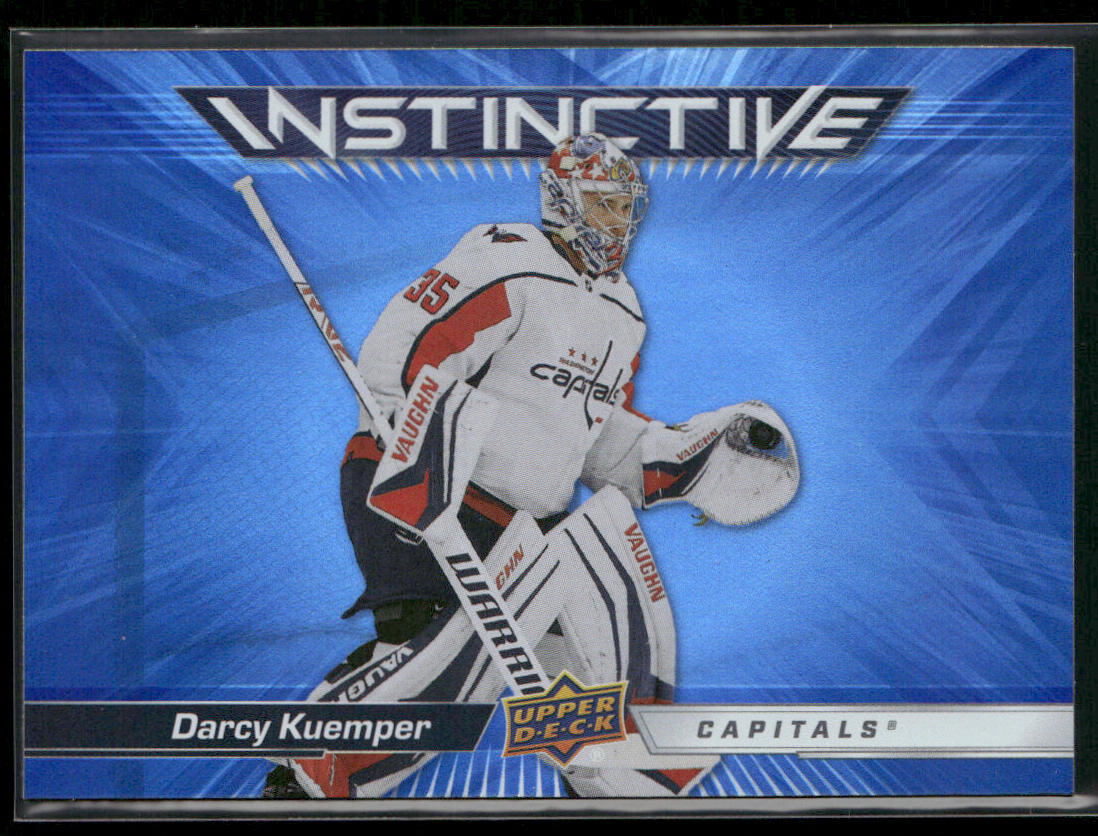 Darcy Kuemper 2023-24 Upper Deck Instinctive #IN-25 Washington Capitals