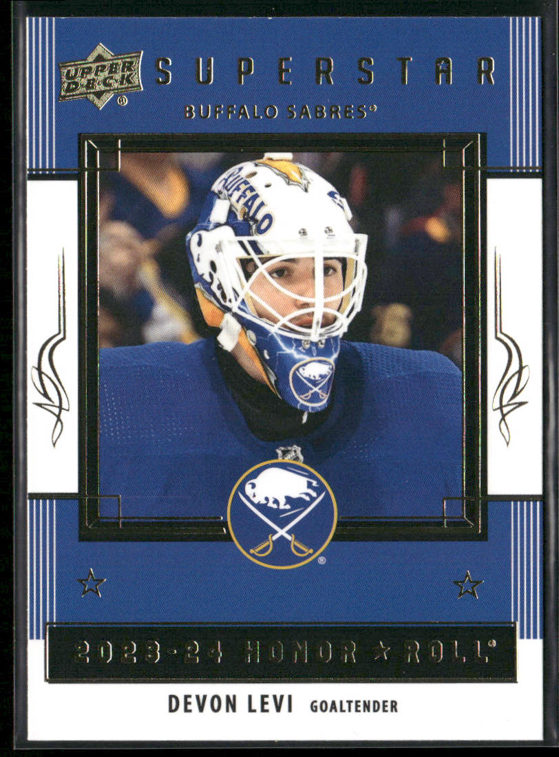 Devon Levi 2023-24 Upper Deck Honor Roll #HR58 Buffalo Sabres front