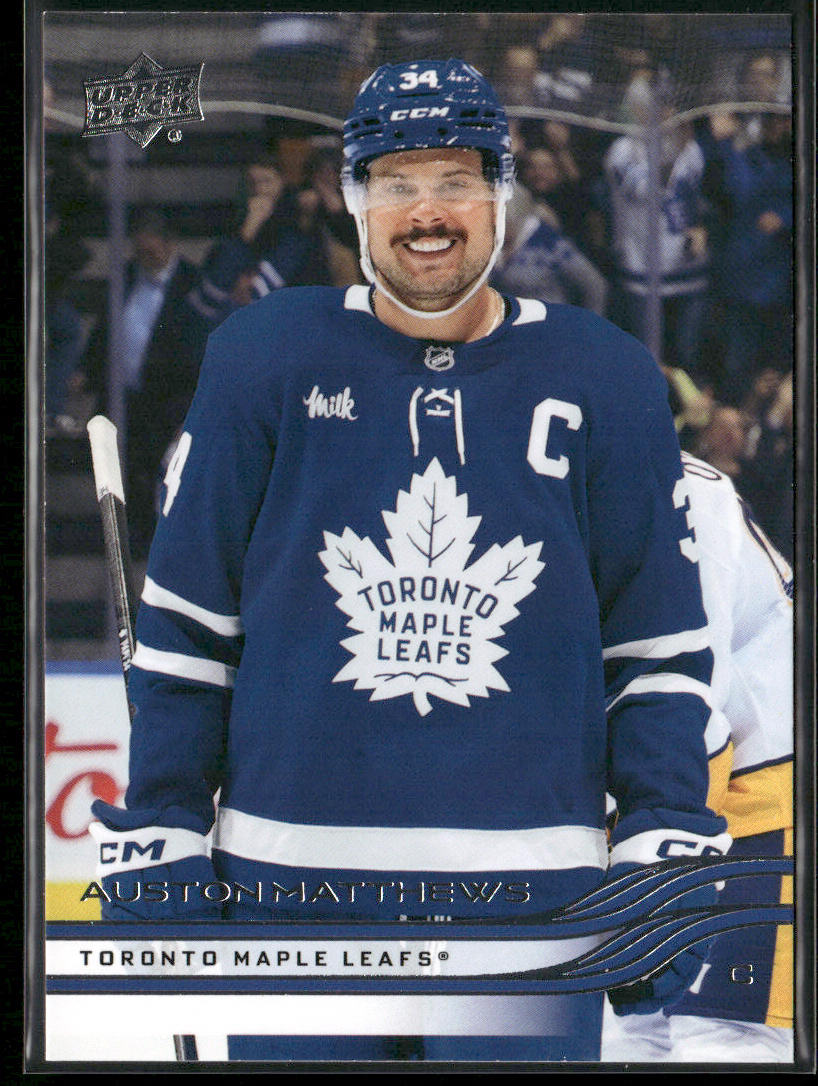 Auston Matthews 2025-26 Upper Deck #161 Toronto Maple Leafs front