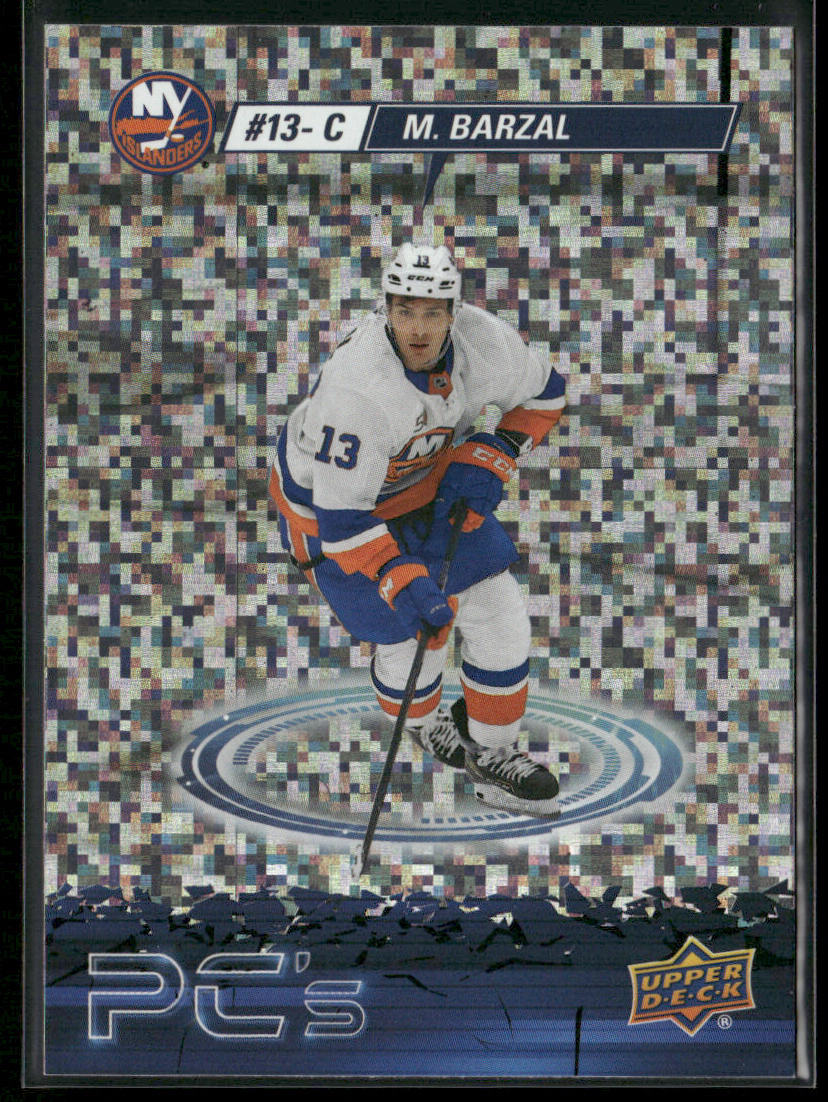 Mathew Barzal 2023-24 Upper Deck PC's Sparkle #PC-2 New York Islanders