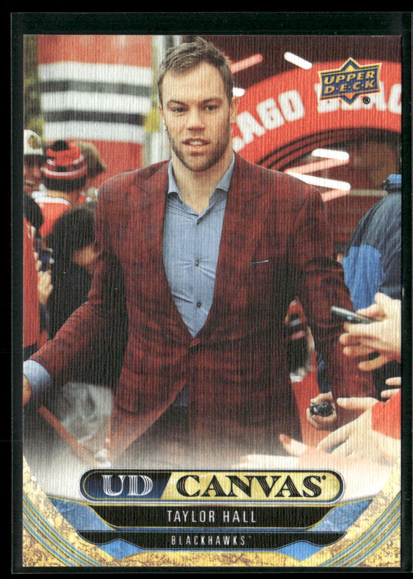 Taylor Hall 2024-25 Upper Deck UD Canvas #C208 Chicago Blackhawks