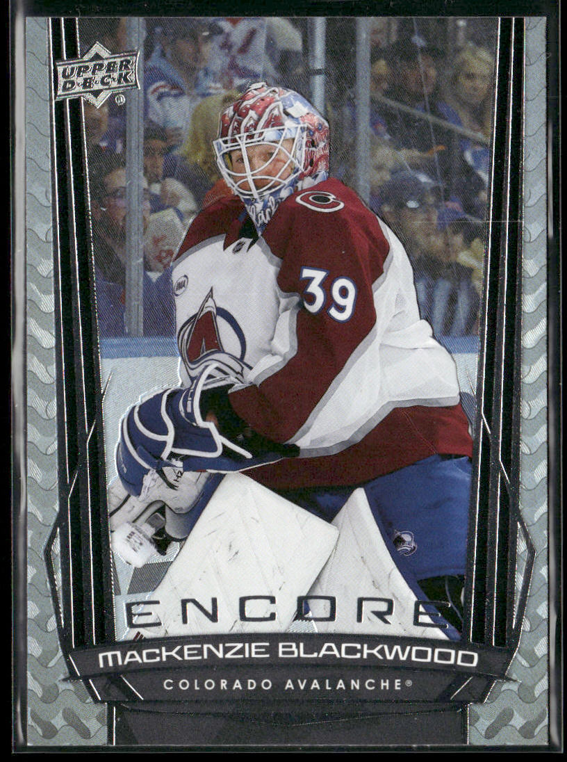 Mackenzie Blackwood 2025-26 Upper Deck Encore #E-17 Colorado Avalanche
