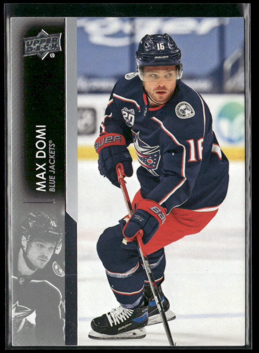 Max Domi 2021-22 Upper Deck #52 Columbus Blue Jackets
