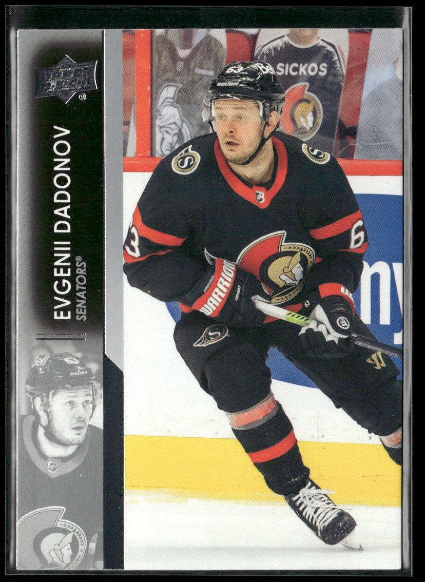 Evgenii Dadonov 2021-22 Upper Deck #128 Ottawa Senators