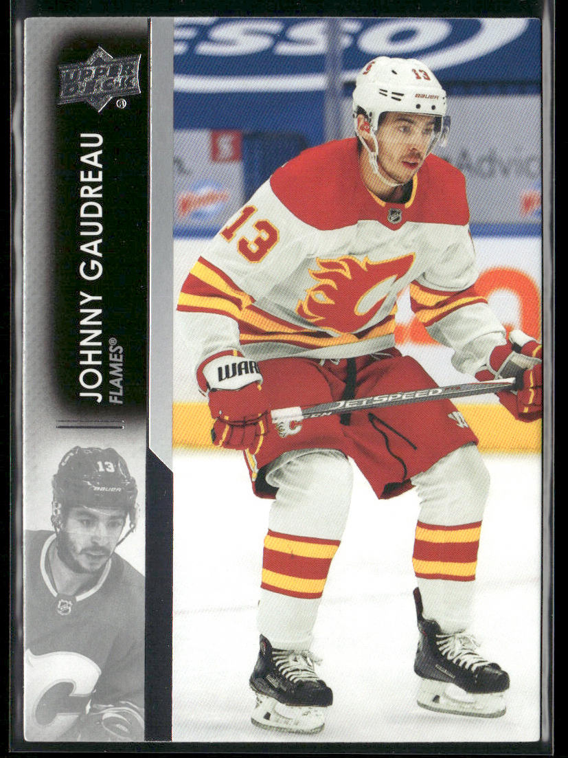 Johnny Gaudreau 2021-22 Upper Deck #27 Calgary Flames