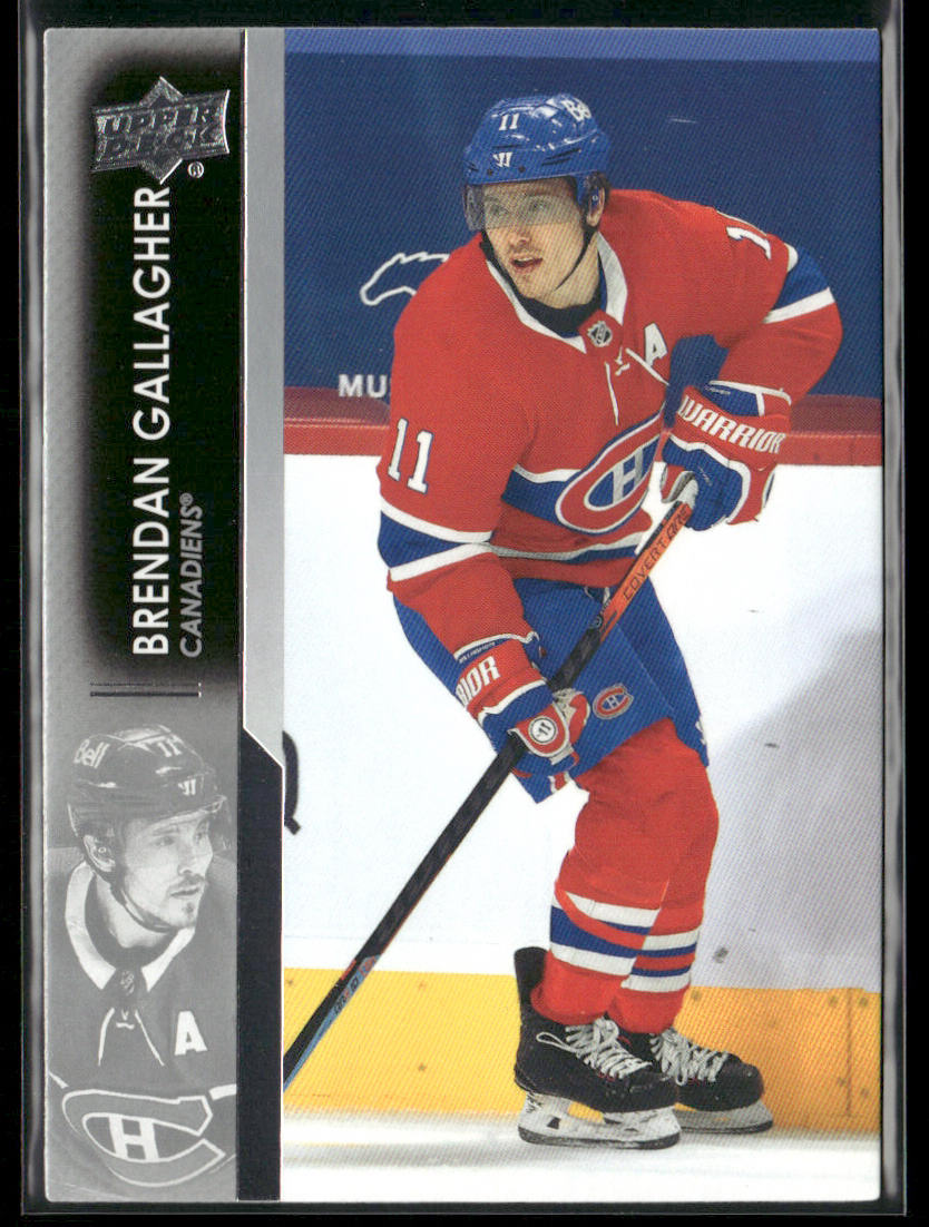 Brendan Gallagher 2021-22 Upper Deck #97 Montreal Canadiens