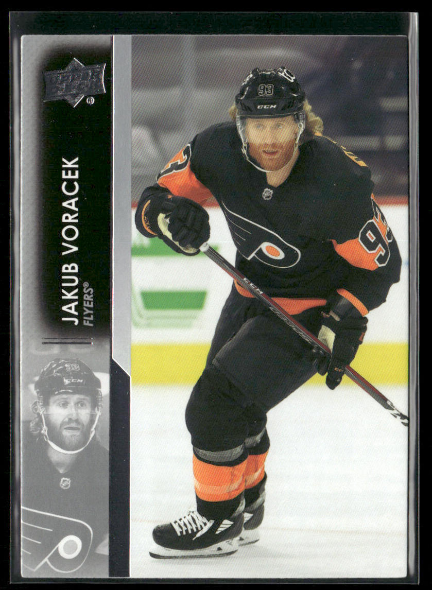 Jakub Voracek 2021-22 Upper Deck #139 Philadelphia Flyers
