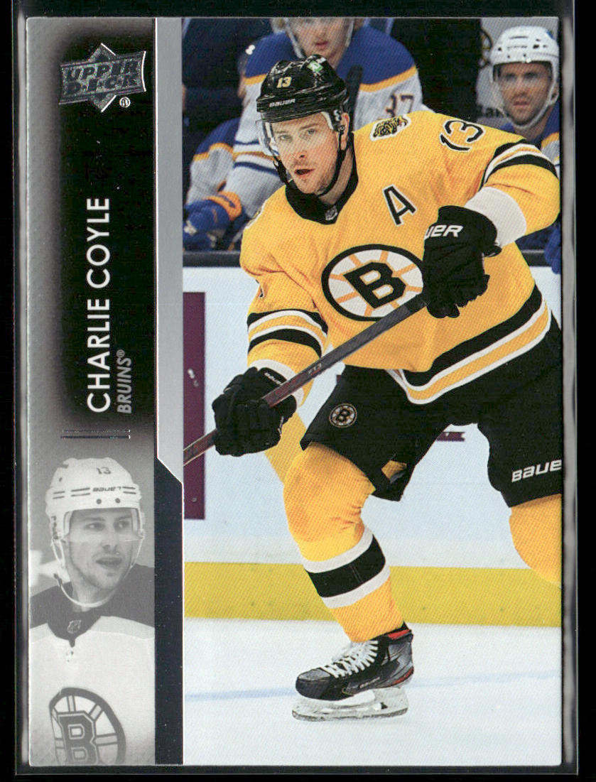 Charlie Coyle 2021-22 Upper Deck #14 Boston Bruins