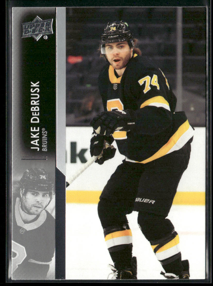Jake DeBrusk 2021-22 Upper Deck #15 Boston Bruins
