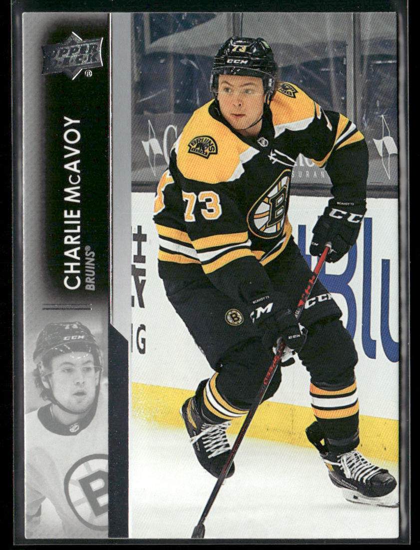 Charlie McAvoy 2021-22 Upper Deck #18 Boston Bruins