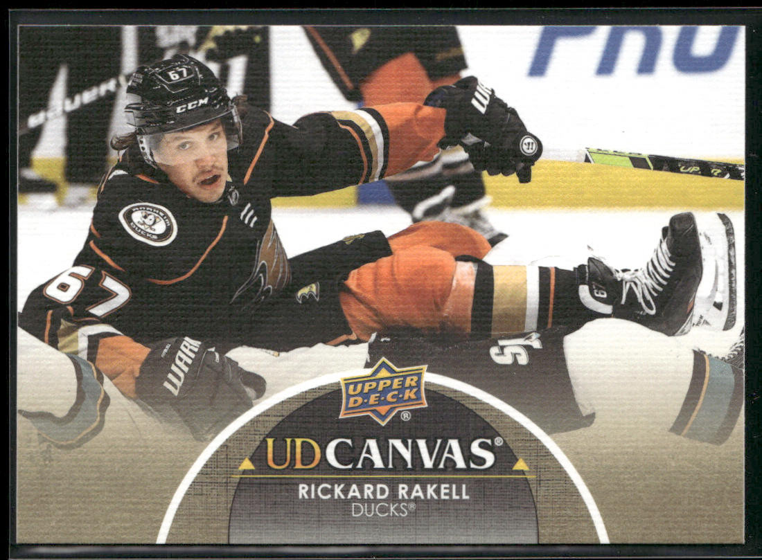 Rickard Rakell 2021-22 Upper Deck UD Canvas #C2 Anaheim Ducks