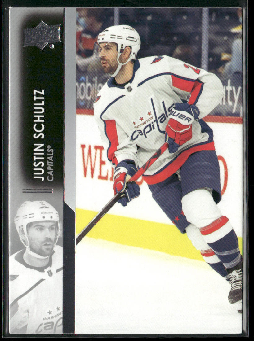 Justin Schultz 2021-22 Upper Deck #191 Washington Capitals