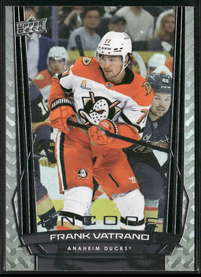 Frank Vatrano 2025-26 Upper Deck Encore #E-72 Anaheim Ducks
