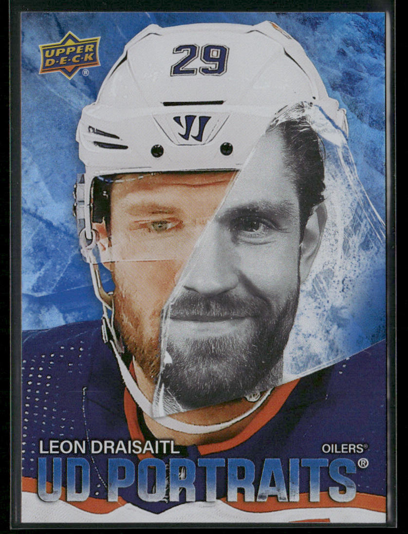 Leon Draisaitl 2025-26 Upper Deck UD Portraits #P-30 Edmonton Oilers