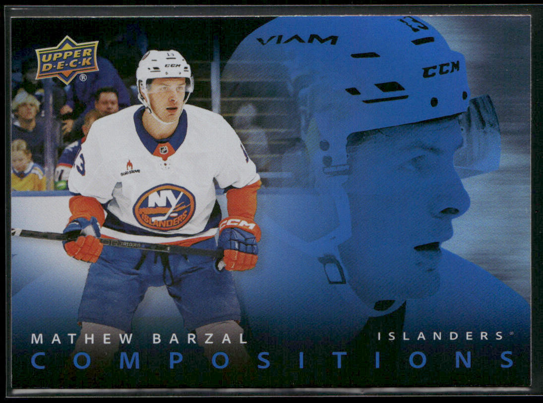 Mathew Barzal 2025-26 Upper Deck Compositions #CMP-14 New York Islanders