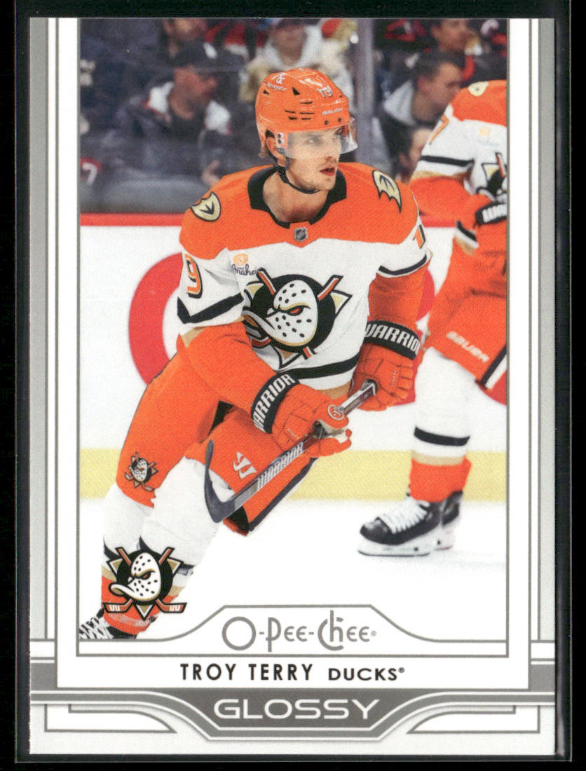 Troy Terry 2025-26 Upper Deck O-Pee-Chee Glossy #OG-23 Anaheim Ducks front