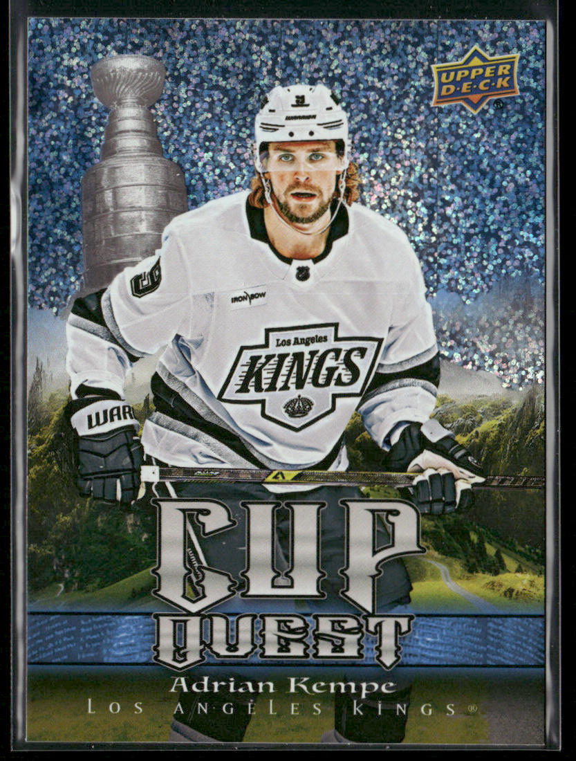 Adrian Kempe 2025-26 Upper Deck Cup Quest Speckle #CQ-18 Los Angeles Kings
