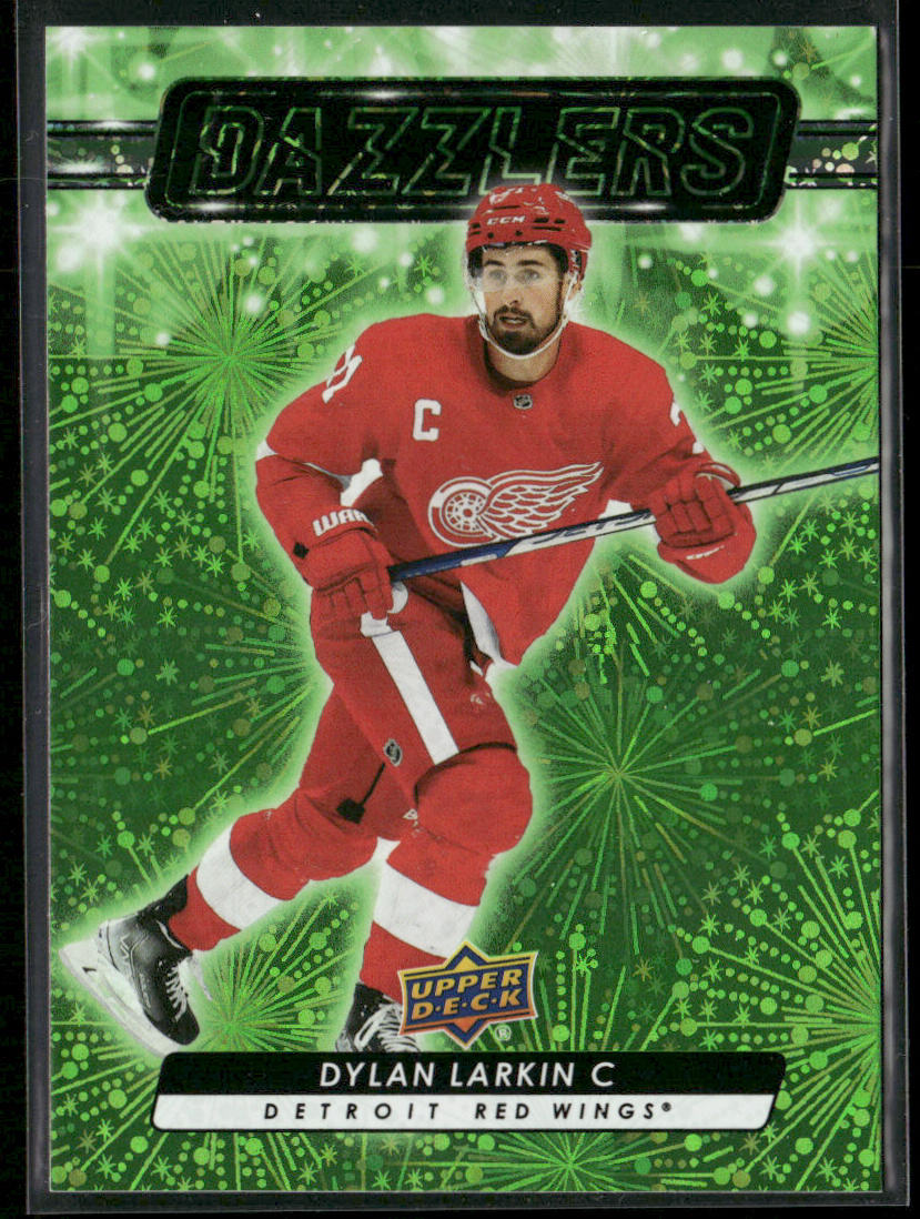 Jake DeBrusk 2023-24 Upper Deck Dazzlers Green #DZ-1 Boston Bruins