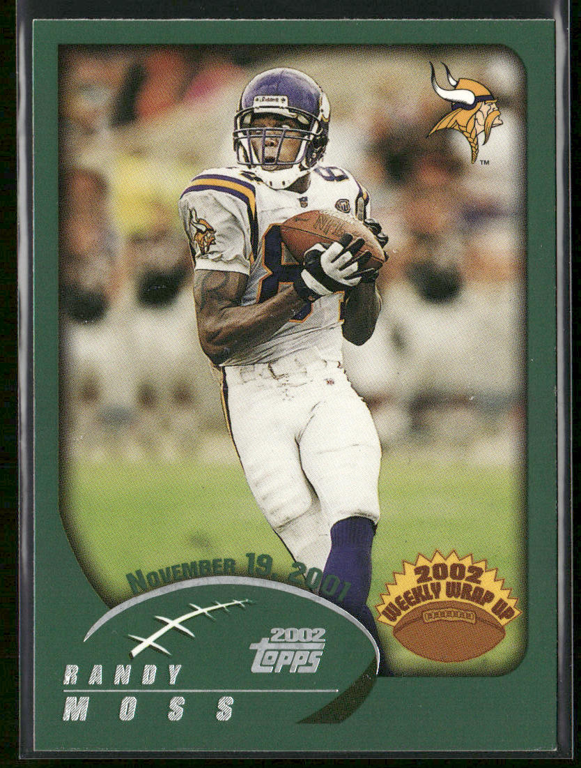 Randy Moss 2002 Topps #300 Minnesota Vikings