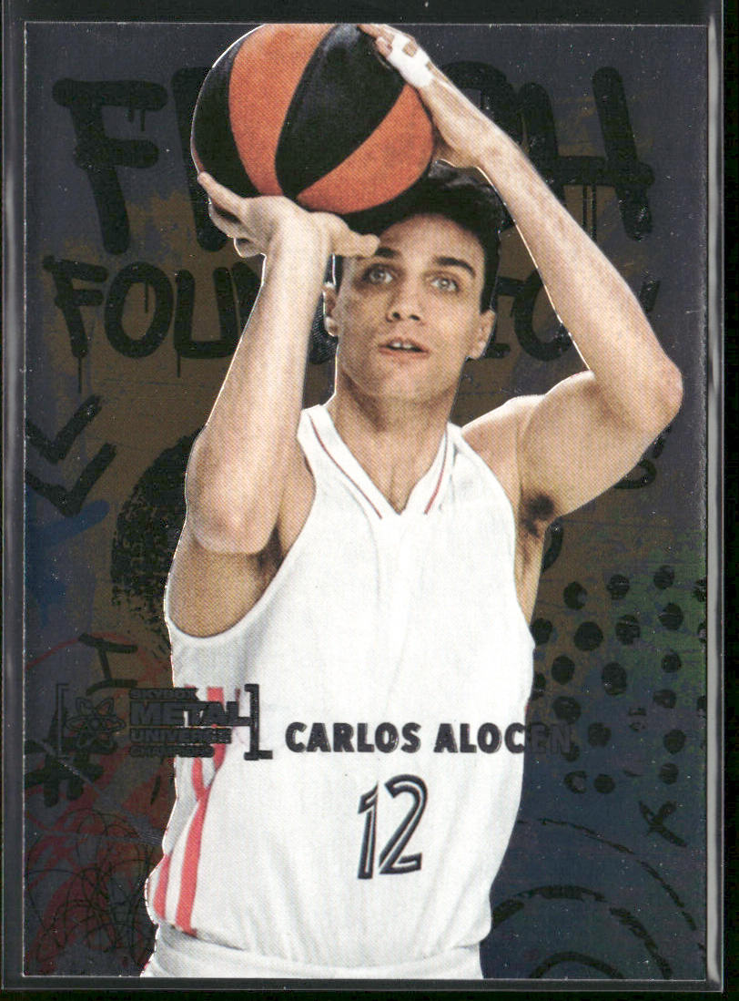 Carlos Alocen 2021 SkyBox Metal Universe Champions Fresh Foundation #FF4 front
