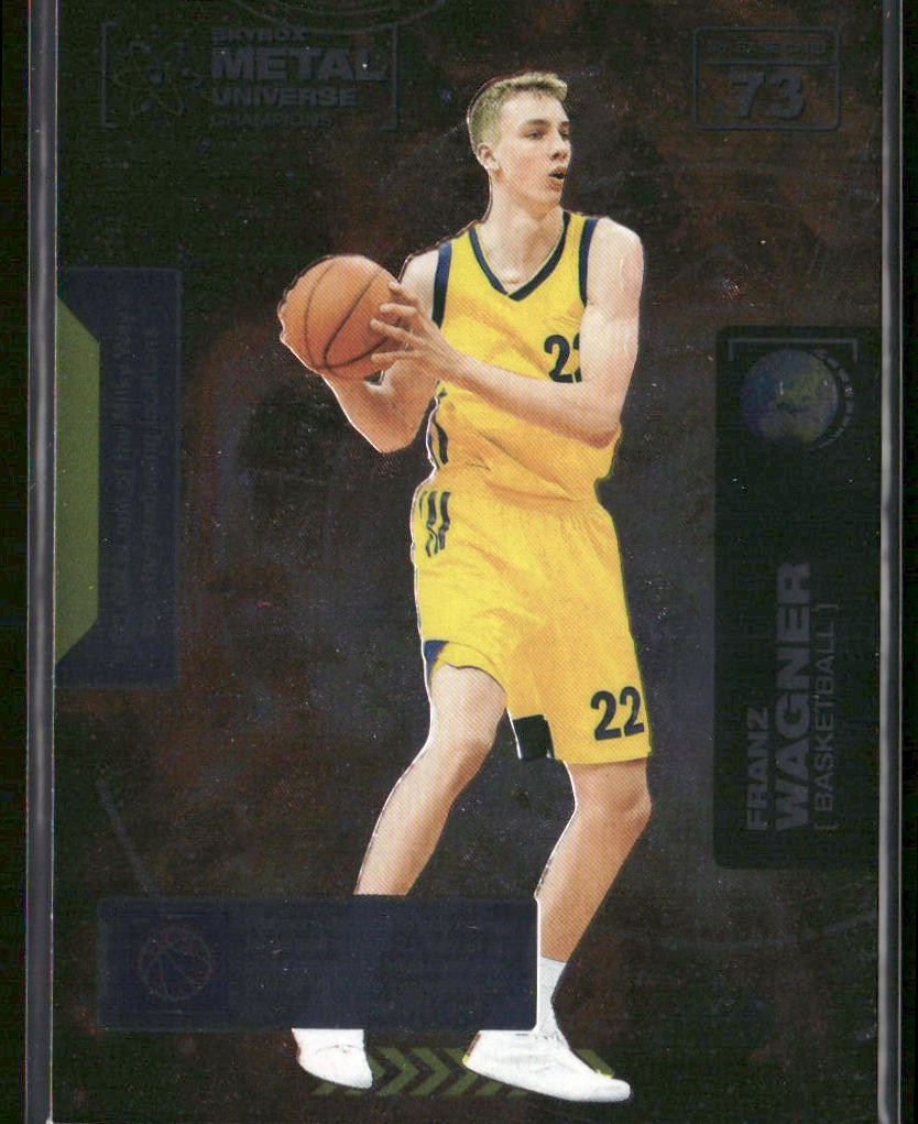 Franz Wagner 2021 SkyBox Metal Universe Champions #73 front
