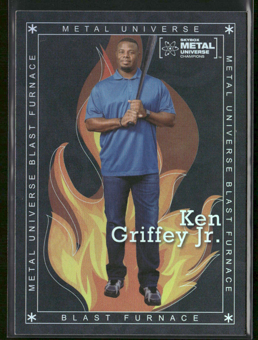 Ken Griffey Jr. 2021 SkyBox Metal Universe Champions Blast Furnace #BF-22