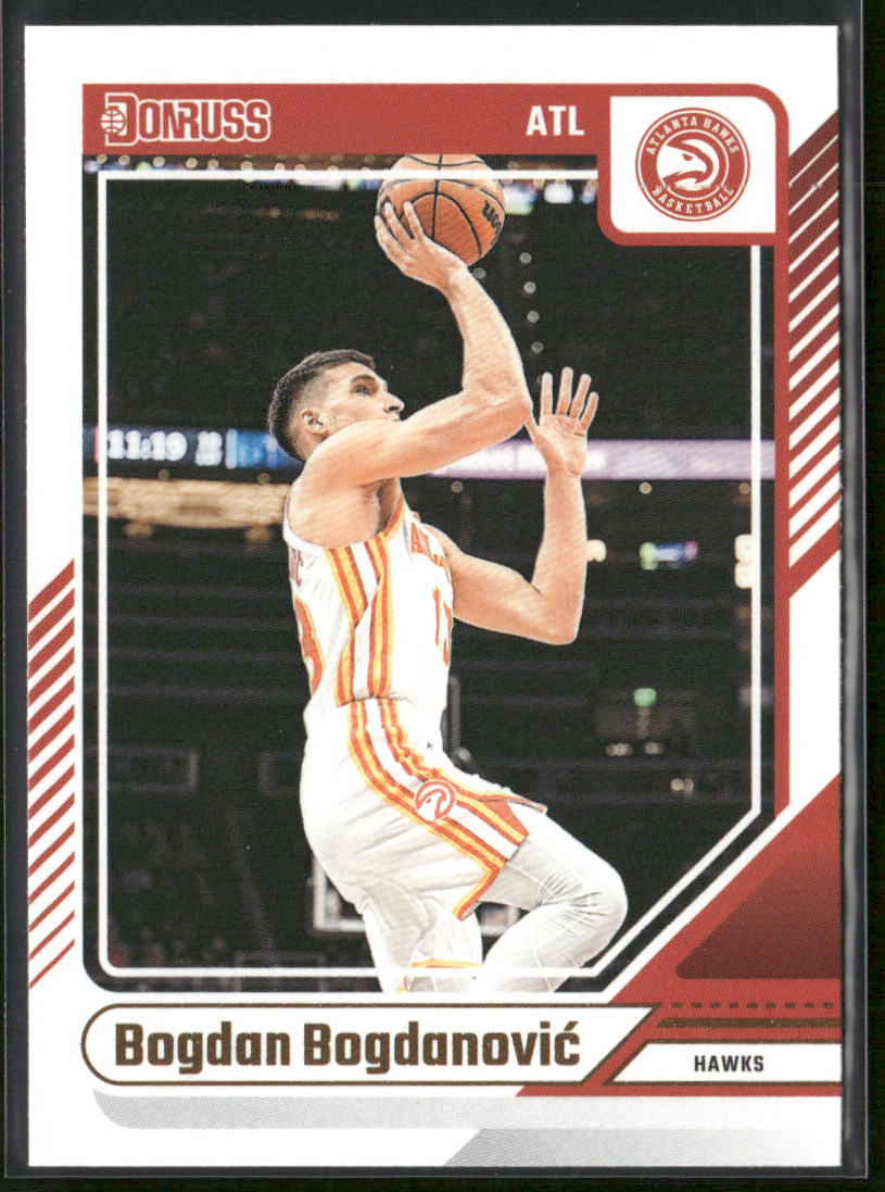 Bogdan Bogdanovic 2024-25 Donruss #88 Atlanta Hawks