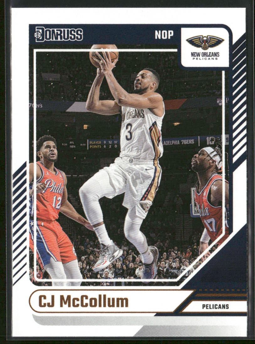 CJ McCollum 2024-25 Donruss #102 New Orleans Pelicans
