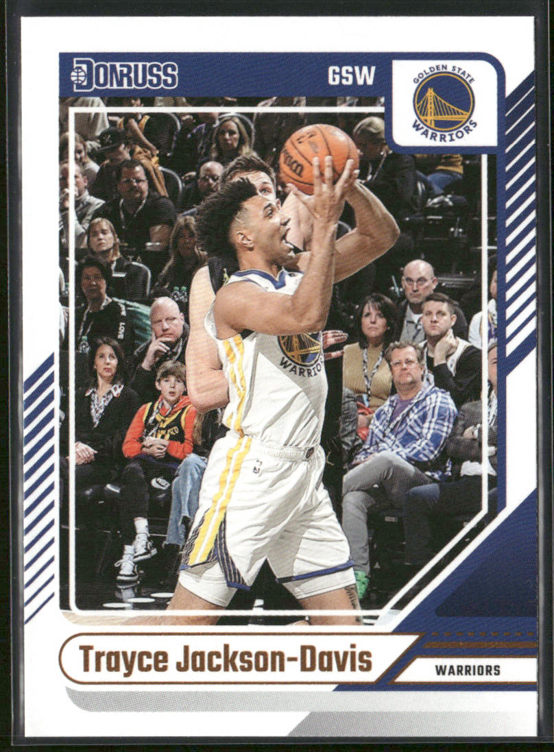 Trayce Jackson-Davis 2024-25 Donruss #186 Golden State Warriors
