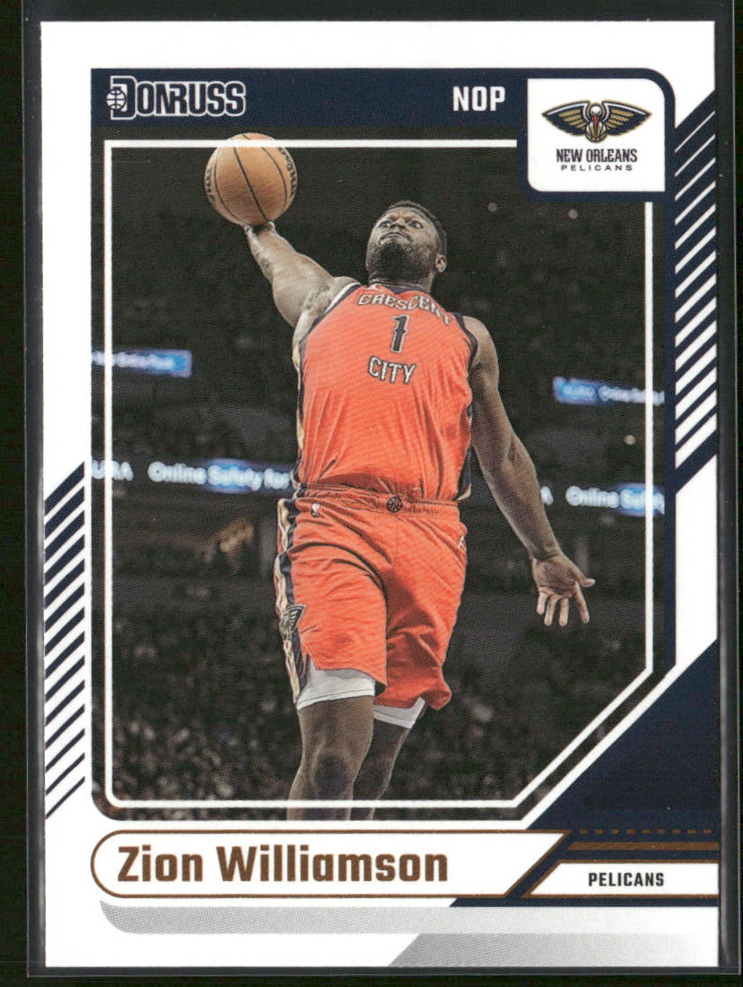Zion Williamson 2024-25 Donruss #129 New Orleans Pelicans