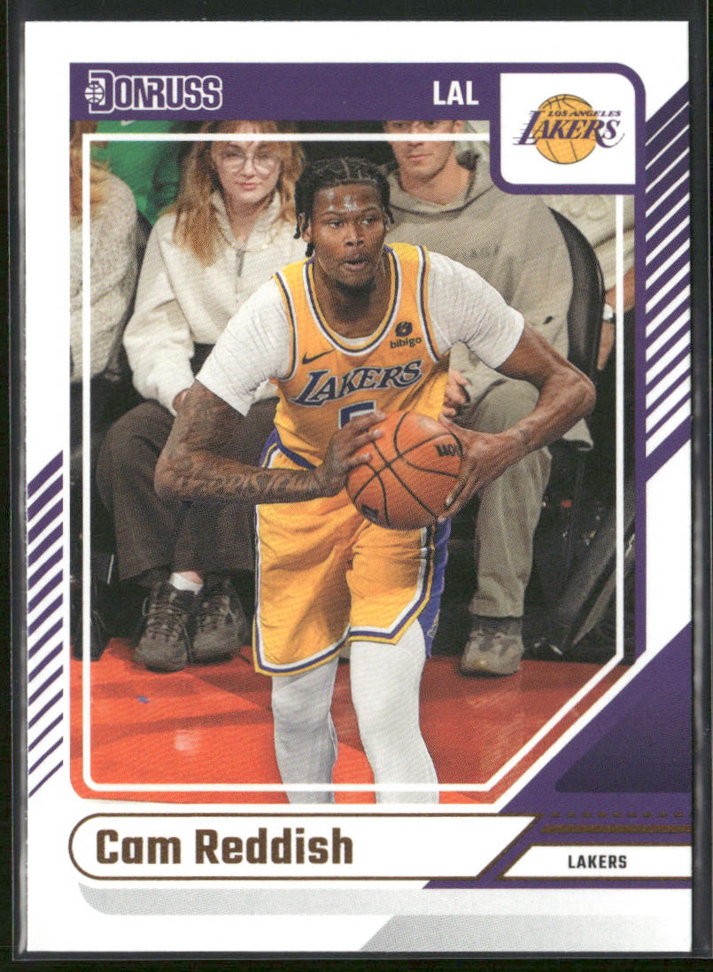Cam Reddish 2024-25 Donruss #30 Los Angeles Lakers