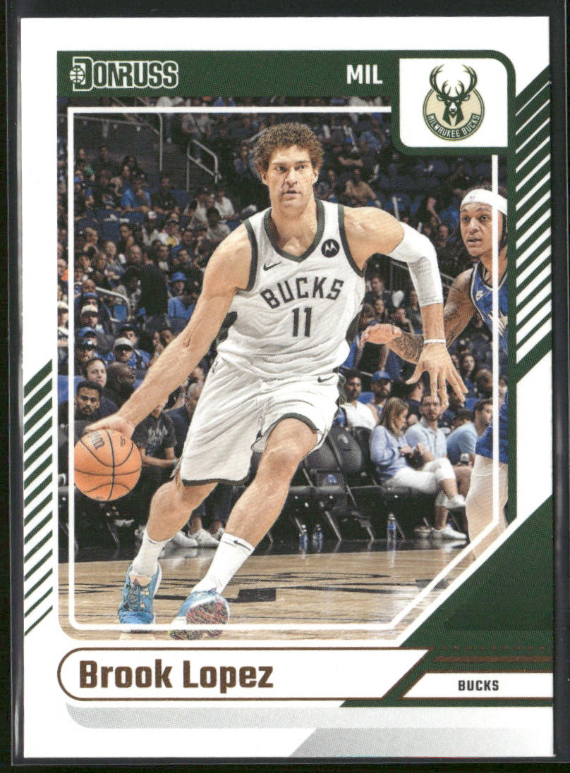 Brook Lopez 2024-25 Donruss #73 Milwaukee Bucks