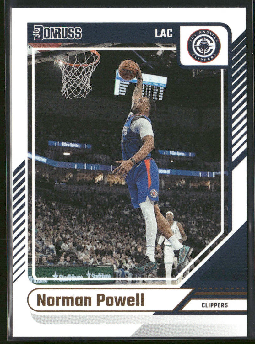 Norman Powell 2024-25 Donruss #16 Los Angeles Clippers