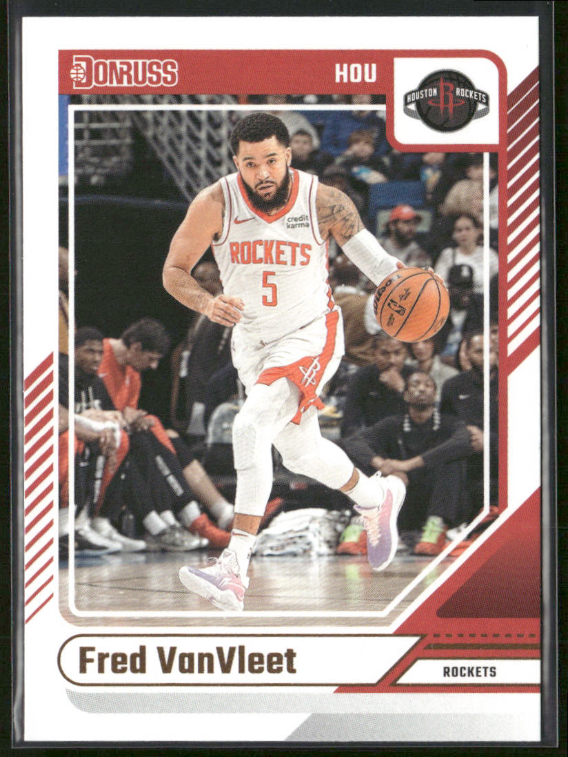 Fred VanVleet 2024-25 Donruss #58 Houston Rockets