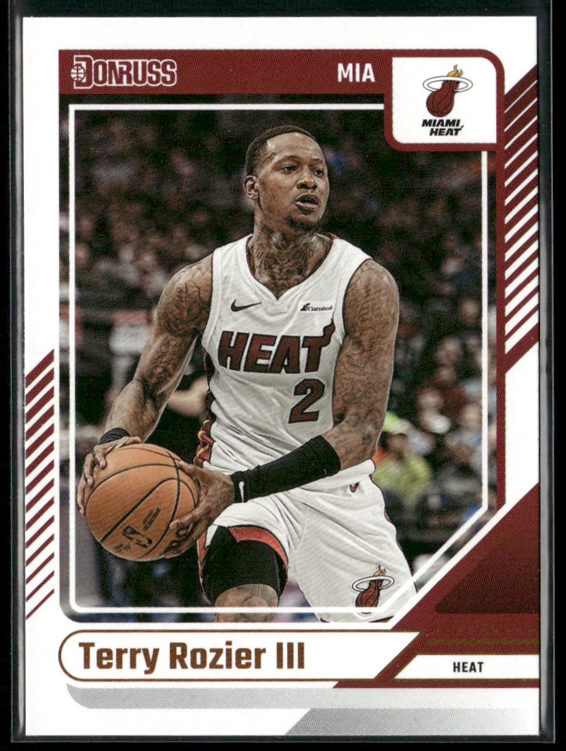 Terry Rozier III 2024-25 Donruss #198 Miami Heat